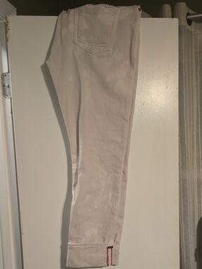 &Sons Brandon White Custom Acid Wash Jeans 34x34